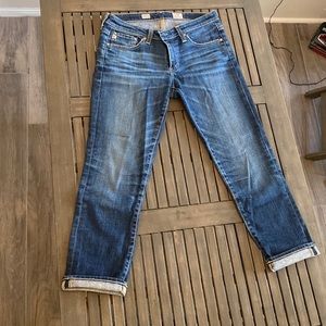 Adriano Goldschmied (AG) Stilt Crop Jeans, size 26
